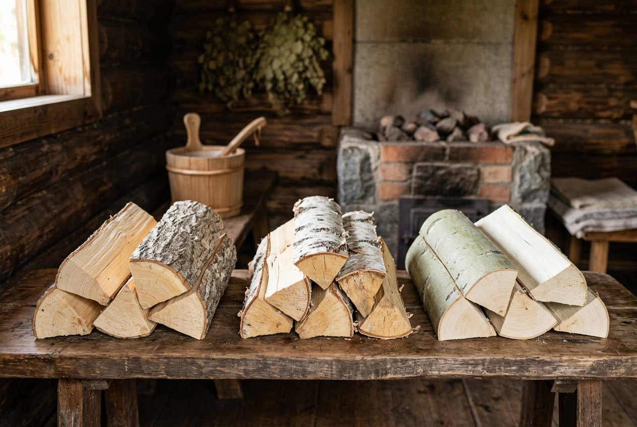 Какие дрова выбрать для русской бани в Заречье
