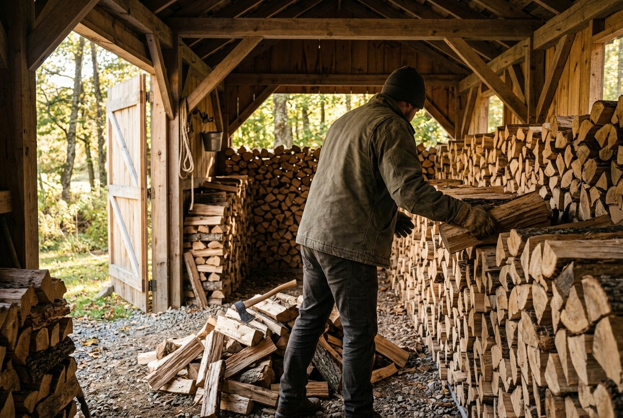 Фасовка для квартиры с камином в Заречье, дуб